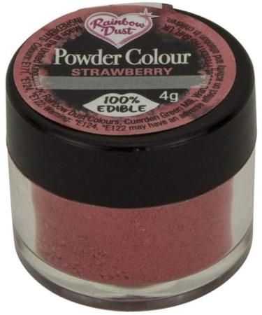 Rainbow Dust Edible Matt Powder Dust Colour 4g Strawberry - Buy Online on GoSupps.com
