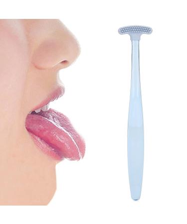 Plastic Tongue Scraper for Fresh Breath | Travel Oral Cleaner for Bad Breath Removal - Buy Online on GoSupps.com