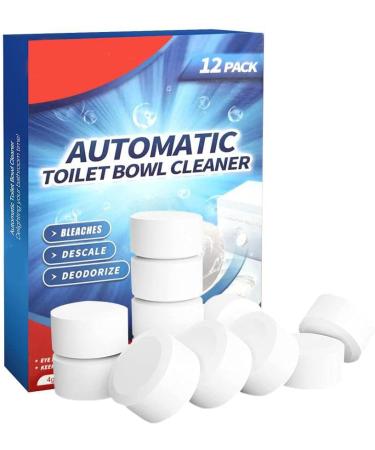 12PCS Box Toilet Cleaning Tablets Toilet Cleaners with Bleach Slow Releasing for Bathroom Toilet Tank - Buy Online on GoSupps.com