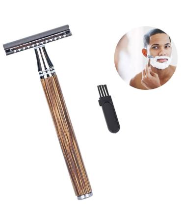 Long Handle Safety Razor for Men & Women - Double Edge Manual Shaver | No Shaving Slice | Eco-Friendly Grooming - Buy Online on GoSupps.com