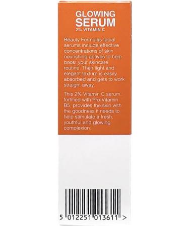 Beauty Formulas Glowing Vitamin C Serum 30Ml - Buy Online on GoSupps.com