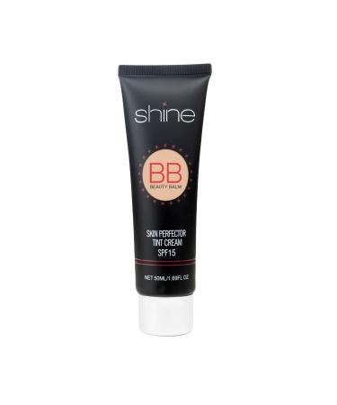 Shine Cosmetics BB Cream - SPF 15 Long-wearing Blendable Color Lightweight Finish No Primer Needed All Skin Types Sun Protection Moisturizing Makeup Foundation (Awaken)