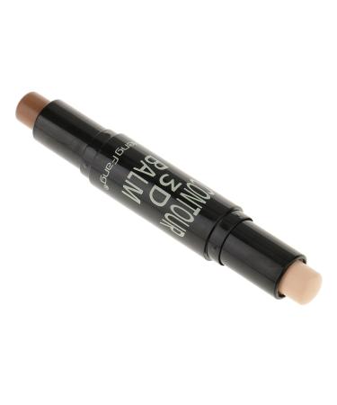 jojomis Waterproof Face 2-ended Cream Stick Contouring Highlighter Concealing for Exquisite Makeup - 3#