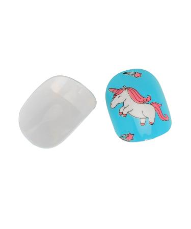Buy Girls' Cartoon Pattern Fake Nails - Shiny & Removable Nail Art for Technicians & Home Use - Buy Online on GoSupps.com