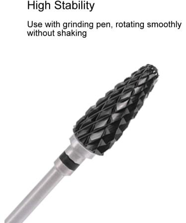 Ceramic Nail Drill Bits - 3/32" Shank Flame Bit for Professional Electric Nail Drill Removing Gel Nails & Acrylic Nails Cleaning up Cuticle Area (XC Grit) - Buy Online on GoSupps.com
