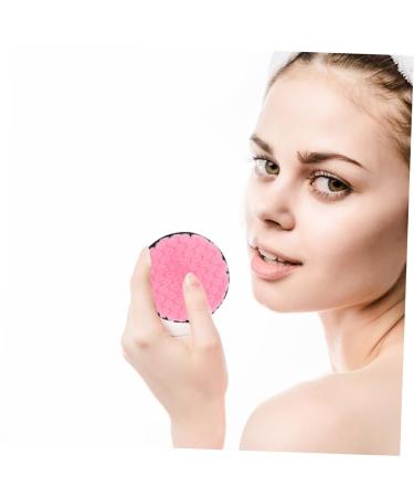 NOLITOY 6pcs Fluffy Makeup Remover Pads | Plush Round Cleaning Puffs for Eye & Face Makeup | Soft Powder Sponge Towels - Buy Online on GoSupps.com
