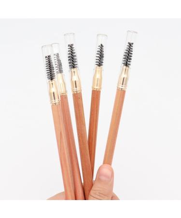 Crayon Sourcils Double Embout 2 Pcs Mine Dure Carr e R sistant L Eau et la Transpiration avec Brosse Int gr e Teintes 02 Brun Caf et 05 Gris Caf Maquillage Sourcils - Buy Online on GoSupps.com