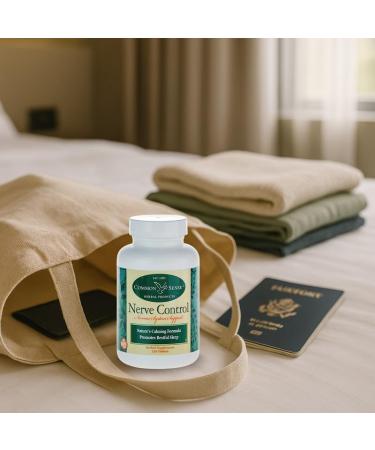 Common Sense Herbal Products Nerve Control: Central Nervous System Support (120 Tablets) 1 Count (Pack of 1) - Buy Online on GoSupps.com