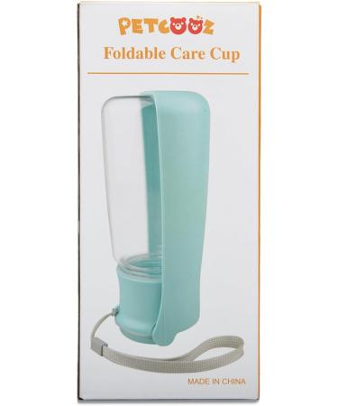 Petcooz 550ml Foldable Dog Drinking Bottle - Portable Water Bottle for Dogs & Cats - Ideal for Hiking & On-the-Go Hydration - Buy Online on GoSupps.com