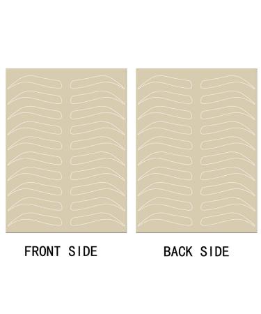 CHOOSE-IT Microblading Practice Skins - 5 PCS Double Sided Eyebrow Tattoo Latex Sheets - Buy Online on GoSupps.com