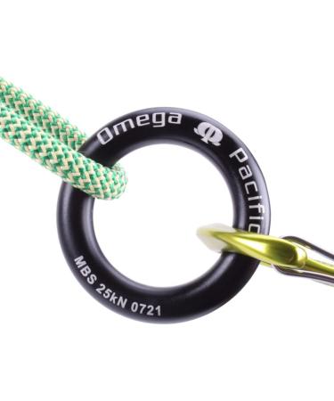 Omega Pacific Rappel Ring - Solid Seamless Design Yields an Incredible Breaking Strength of 25kN Small - Buy Online on GoSupps.com