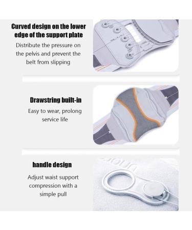 FoRes Pulley System Lumbar Support - 360 Adjustable Back Brace for Disc Herniation - Triple Brace Physiotherapy Spacer - X-Large Size - Buy Online on GoSupps.com