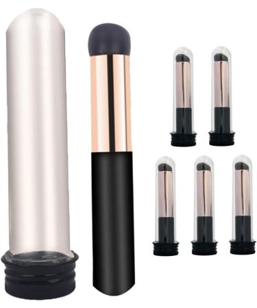 minkissy 18 Pcs Lip Brush Lip Balm Applicator Makeup Brush Lip Gloss Applicator Lipstick Applicator Lip Applicators Lipstick Brush Applicator Small Brush Miss Portable Wooden Handle 10.00X1.50X1.40CMx3pcs Blackx3pcs - Buy Online on GoSupps.com