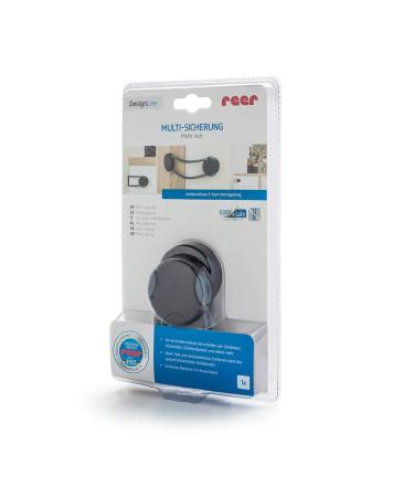 REER 72011 Designline MultiSchout - Modern Security Solution Anthracite | Universal Single Piece for Stylish Living - Buy Online on GoSupps.com