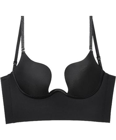 Shop U-Shape Low Back Solid Bras for Women - Convertible Straps Backproof Comfort - Buy Online on GoSupps.com