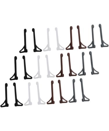Uonlytech Silicone Nerd Wax Ear Socks - 60 Pairs of Glasses Cushions & Anti-Ear Brackets for Ultimate Comfort - Buy Online on GoSupps.com
