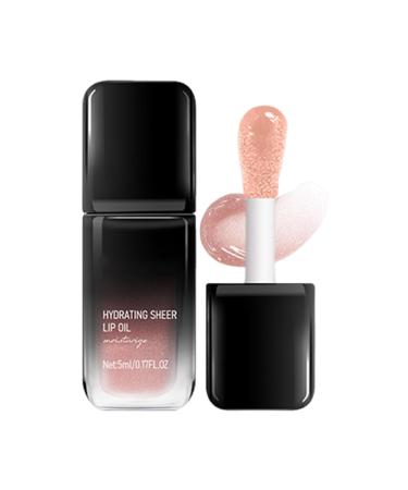 Color Changing Lip Polish Long Lasting Moisturizing Non Sticky Lip Oil 5ml Shiny Long Lasting Liquid Lipstick and Lip Gloss for Women for Repair