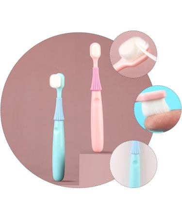 Minkissy 2-Piece Children's Toothbrush Set | Ergonomic Design & Creative Styles for Kids - Buy Online on GoSupps.com