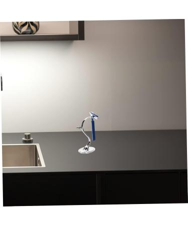 Buy Angoily Zinc Alloy Razor Holder & Brush Holder Set - 4 Pieces for Stylish Desktop Organization | International Shipping Available - Buy Online on GoSupps.com