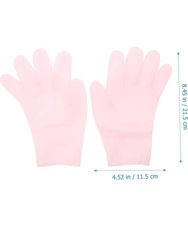 minkissy 1 Pair Moisturizing Gloves Hands Night Mittens Repairing Gloves Hands Beauty Masks Pink Gloves Cracked Gel Gloves Black Gel Exfoliating Gloves Sebs Nourish Hand Mask Miss - Buy Online on GoSupps.com