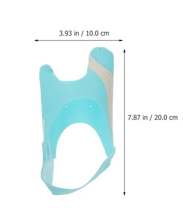 Buy Big Brace Orthotic Bunion Cushion Sleeve & Separator | Sky-Blue Left | Comfort for Men & Women - International Shipping Available - Buy Online on GoSupps.com