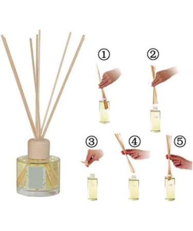 100 Pcs Natural Rattan Reed Diffuser Sticks - Eco-Friendly Fragrance & Oil Diffuser Sticks for Aromatherapy - Buy Online on GoSupps.com