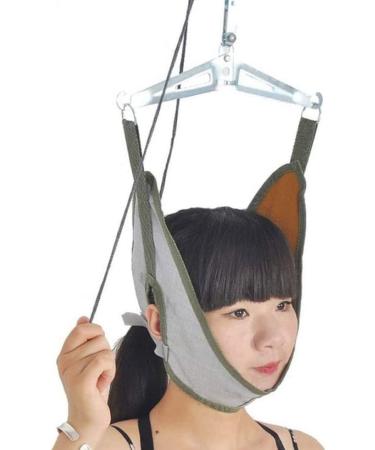 Over Door Neck Traction Neck Stretcher Hammock Cervical Neck Shoulder Pain Relief Device - Buy Online on GoSupps.com