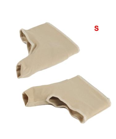 Bunion Sleeves Gel Pad Protector - Cotton Cloth Pads for Pain Relief & Support - Ideal for Walking & Yoga (Size: Small) - Buy Online on GoSupps.com