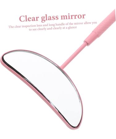 Beatifufu Eyelash Inspection Mirror Lash Mirror Small Lash Inspection Mirror Portable Glass Mirror Handheld Eyelashes Mirrors Lash Extension Mirror Lash Mirror for Lash Tech Eyelash Mirror 16.5x5x0.8cm - Buy Online on GoSupps.com