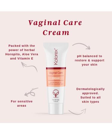 Kolorex Intimate Care Herbal Cream 1.76 oz - Natural Relief for Intimate Discomfort - Buy Online on GoSupps.com