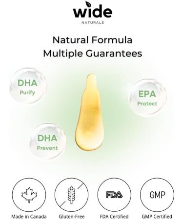 WIDE Naturals Algal Oil Kids 60 Softgels - Buy Online on GoSupps.com