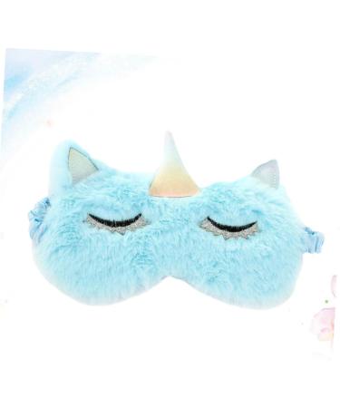 NOLITOY Night Blindfold Sleep Mask | Comfortable Eye Cover for Better Sleep | Blue | International Shipping Available - Buy Online on GoSupps.com