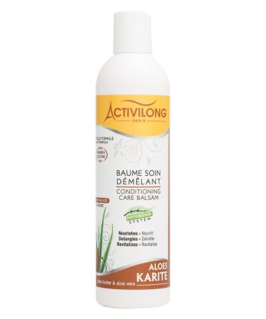 Activilong ACTIVILONG - Detangling Care Balm - Aloe And Shea - No Rinse - Dry And Damaged Hair - Nourishes - Phytorepair System - Paraben Silicone No Mineral Oil - Made In France - 250 ml