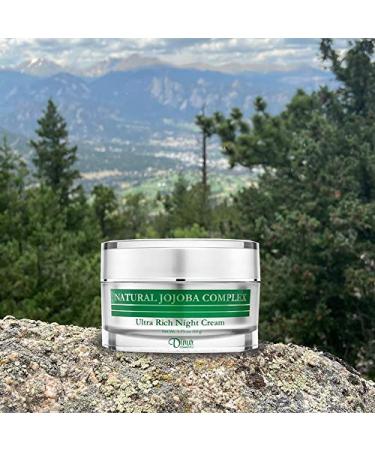 Natural Jojoba Complex Night Cream | Ultra Rich Hydrating Moisturizer for Dry Skin | 1.75 oz | International Shipping - Buy Online on GoSupps.com