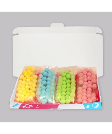 Gift Sweets - Bonbons - 125g Strawberry Bon Bons 125g Apple Bon Bons 125g Lemon Bon Bons & 125g Sour Blue Raspberry Bon Bons - Buy Online on GoSupps.com