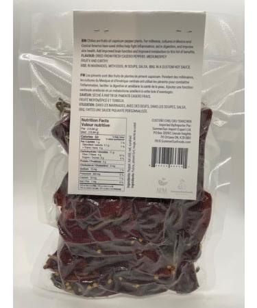 AKNA Mexican Chili Bundle Includes 4 Individual 114g Pouches of Whole Meco-Chipotle Coste o Arbol and Puya Chilis. - Buy Online on GoSupps.com