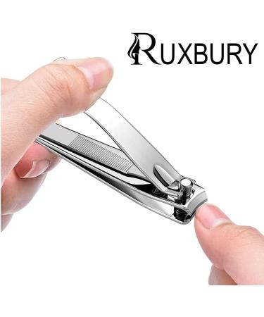 Ruxbury Nail Clipper Professional Nail Cutter Heavy Duty Nail Clippers for Thick Nails Toenail Clippers for Men and Women - Buy Online on GoSupps.com
