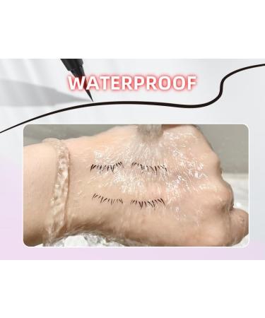 Lower Lash Stamp - Silicone Eyelash Stamp Lower Eyelash Stamps Quick Eye Makeup Tool Lower Lash Stamp with Ink Eye Makeup Tool Natural Look for Make Up Beginner (Black) - Buy Online on GoSupps.com