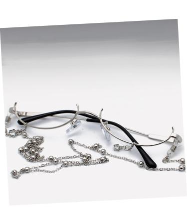 Unique Children's Sunglasses - Abaodam Retro Decorative Glasses Without Lens | Silver 13.4x13.5cm | Stylish & Fun International Shipping - Buy Online on GoSupps.com