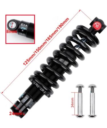 JFOYH Coil+Oil Shock Absorber: Rear Shocks for MTB/E-Bike - 165MM 650LBS - Buy Online on GoSupps.com