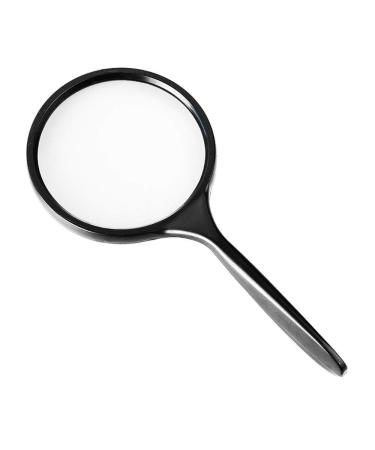 Handheld Magnifier Portable Magnifier 100MM Old Man Reading Super 5 Times Magnifier Made in China