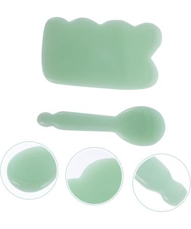 Beaupretty Portable Massage Board - Jade Facial Tool & Gua Sha Sticks for Real Therapeutic Relief | International Shipping Available - Buy Online on GoSupps.com