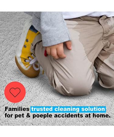 Urine Gone Pet Stain Remover & Odor Eliminator - Heavy Duty Carpet Cleaner - Enzyme Fabric Spray for Dog & Cat - 24 Fl Oz - Buy Online on GoSupps.com