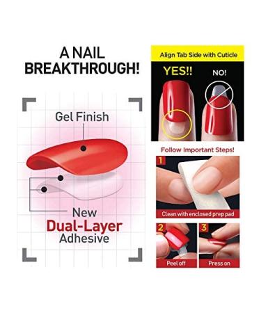 Kiss New York Press and Go False Nails - Instant Press On Fake Nails - Buy Online on GoSupps.com