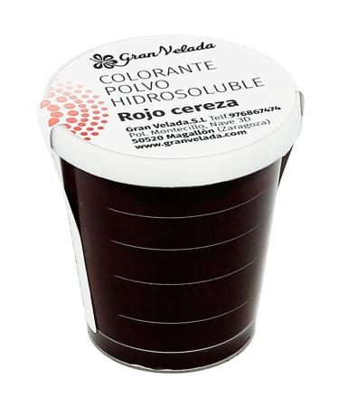GRAN VELADA Cherry Red Water Soluble Dye Powder | Intensify Your Cosmetics and Soaps with This Unique Shade Ideal for Creams Gels & Bath Bombs | 30cc