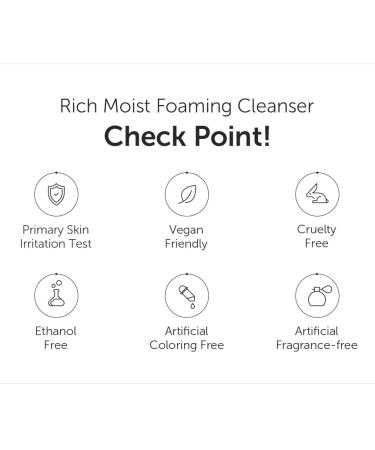 DearKlairs Rich Moist Foaming Cleanser 3.4 fl oz (100ml) | K-Beauty Skincare - Shop Now - Buy Online on GoSupps.com