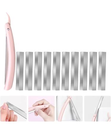 Fomiyes Portable Razor Shaver - 3 Set Stainless Steel Eyebrow & Face Trimmer | E-Beauty Hair Removal Tool - Buy Online on GoSupps.com