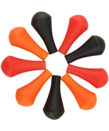 AMEYXGS 24pcs Archery Rubber Blunt Arrow Points - 8mm Soft Safe Arrow Tips for Target Practice - Orange - Buy Online on GoSupps.com