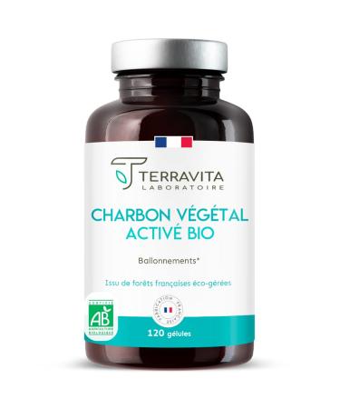 Organic Activated Carbon | Digestion and Transit | Anti Bloating - Constipation - Gas | PURECOAL Patent Made from French Che
