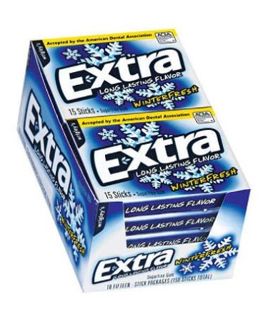 Extra Winterfresh Sugar-free Gum (10 pk.)